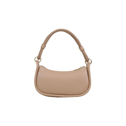 Small Evening Handbag by Love Moschino for women in polyethylene & polyurethane beige presents a ornamental silhouette, showcasing a secure zipper, ample , and versatile handle for a ornamental finish.