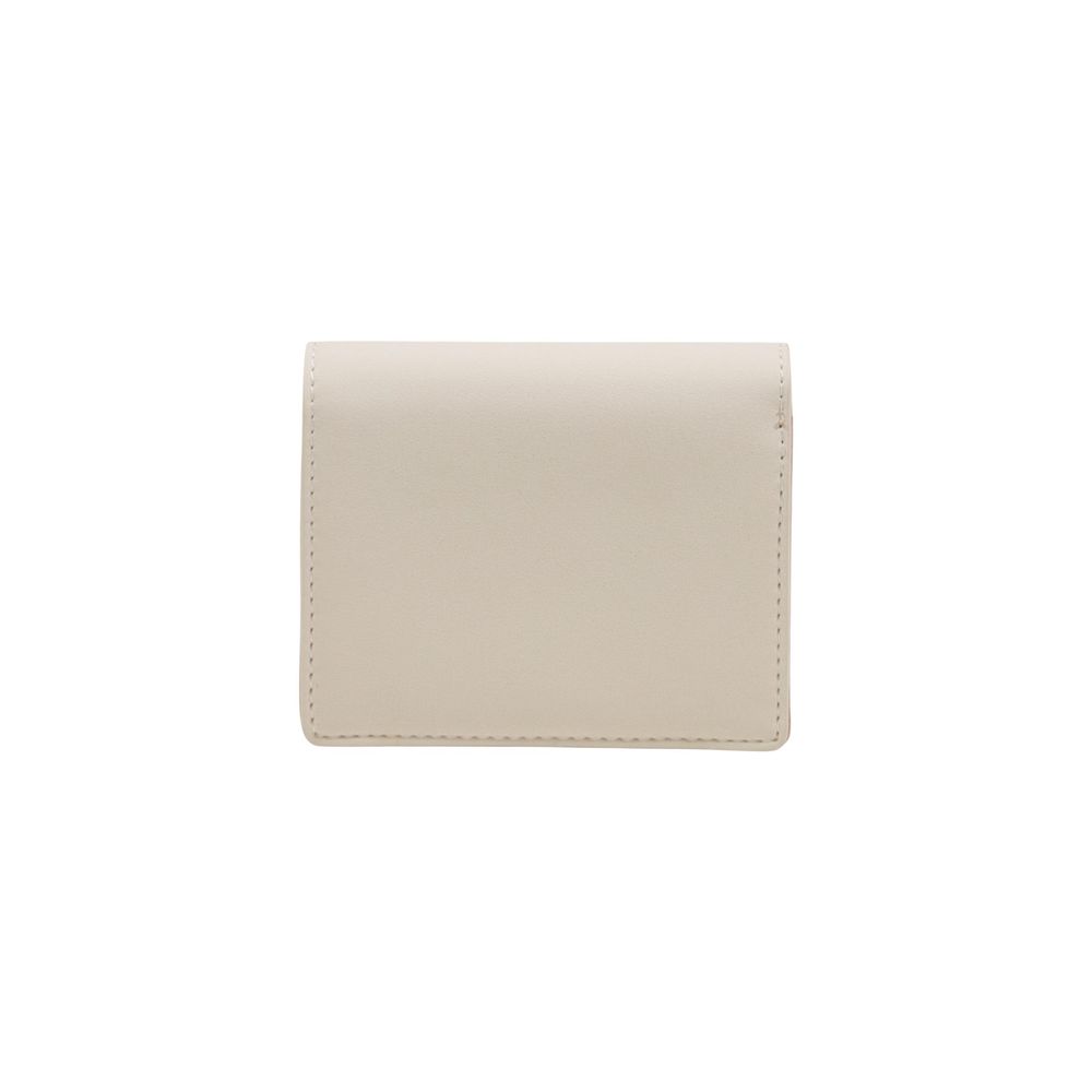 Love Moschino Polyethylene & Polyurethane Wallet - Beige