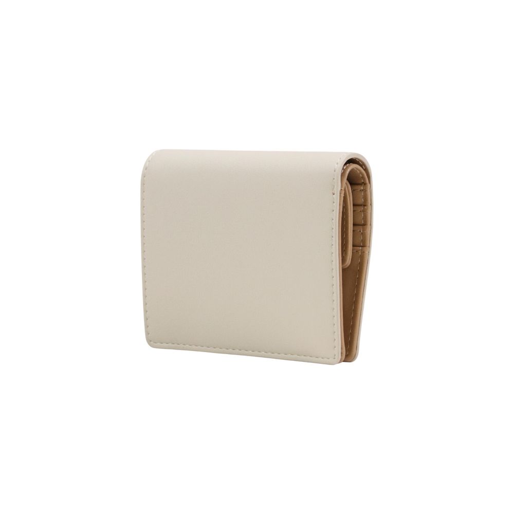Love Moschino Polyethylene & Polyurethane Wallet - Beige