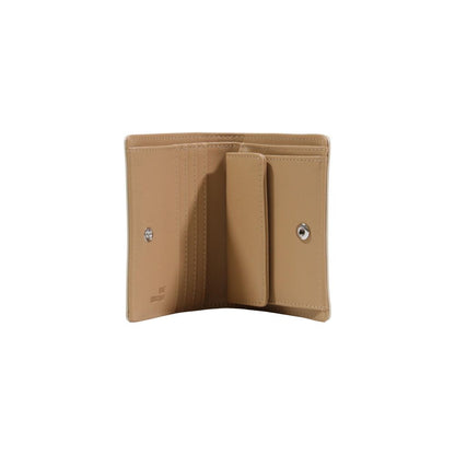Love Moschino Polyethylene & Polyurethane Wallet - Beige