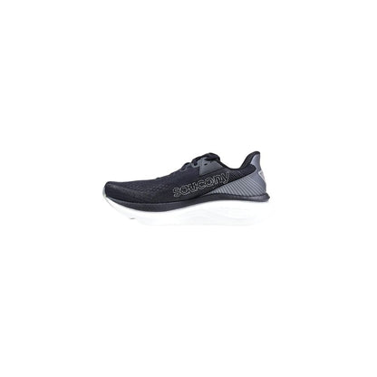 Saucony Men's Athletic Polyurethane Sneakers - Black White