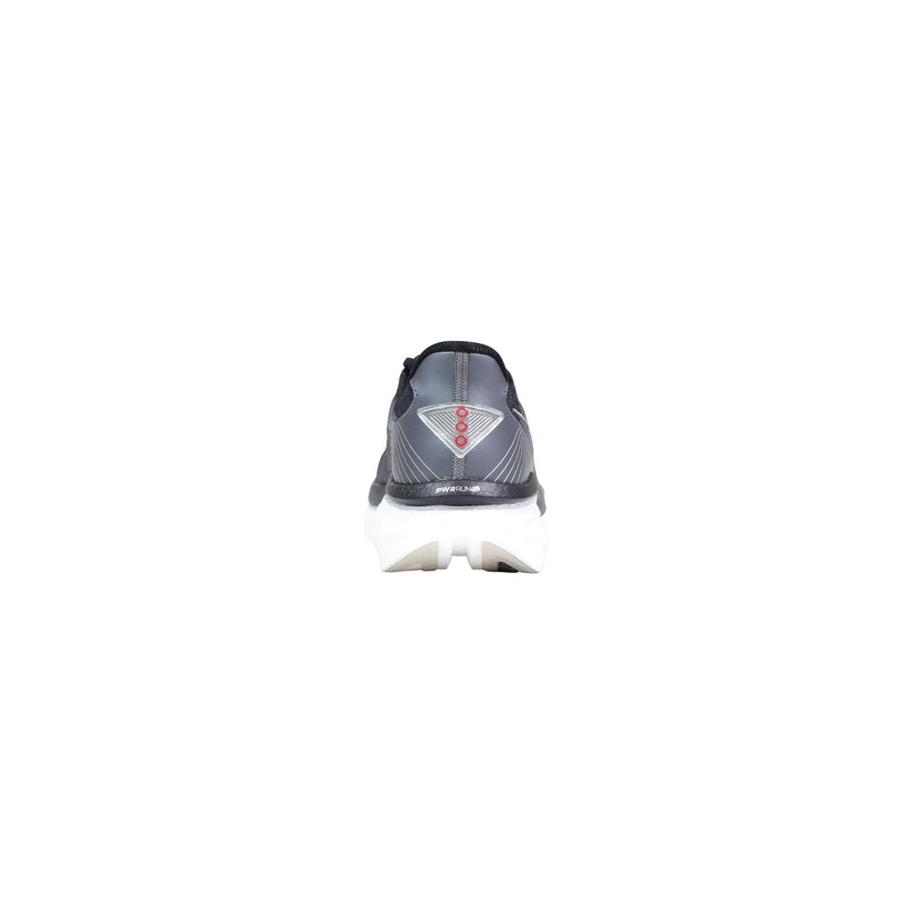 Saucony Men's Athletic Polyurethane Sneakers - Black White