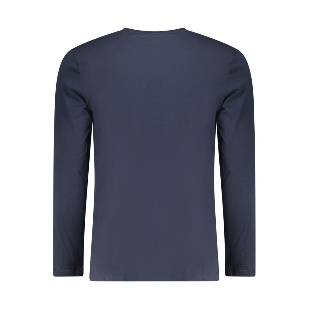 Sweatshirt by Hugo Boss for men in stretch cotton blue features an magnificent silhouette, showcasing a sophisticated and detail for a truly magnificent finish.