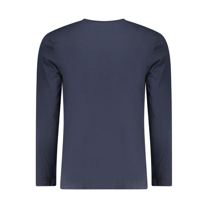 Sweatshirt by Hugo Boss for men in stretch cotton blue features an magnificent silhouette, showcasing a sophisticated and detail for a truly magnificent finish.