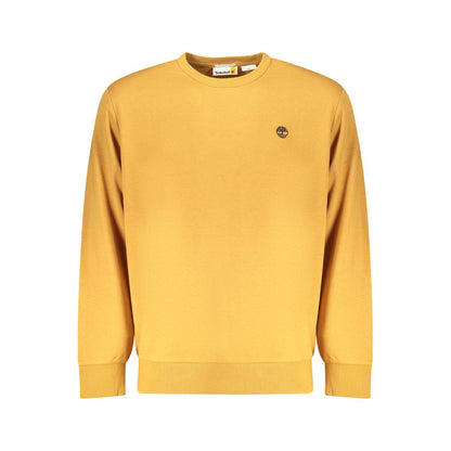 Sweatshirt by Timberland for men in cotton polyester brown showcases a slouchy chic silhouette, artfully detailed with a slouchy chic and for a slouchy chic finish.