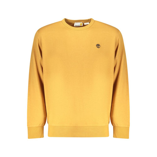 Sweatshirt by Timberland for men in cotton polyester brown showcases a slouchy chic silhouette, artfully detailed with a slouchy chic and for a slouchy chic finish.