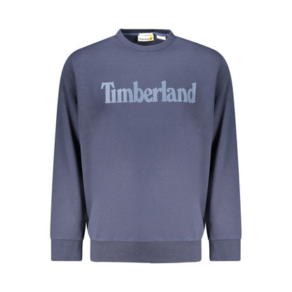 Sweatshirt by Timberland for men in cotton polyester blue features an enviable silhouette, showcasing a premium and refined for a truly enviable finish.