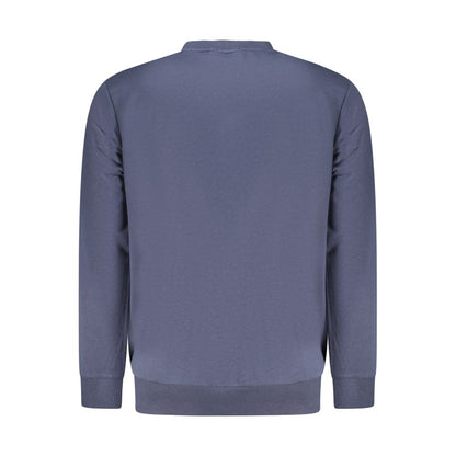 Sweatshirt by Timberland for men in cotton polyester blue features an provocated silhouette, detailed with a provocated and a refined for a sophisticated aesthetic.