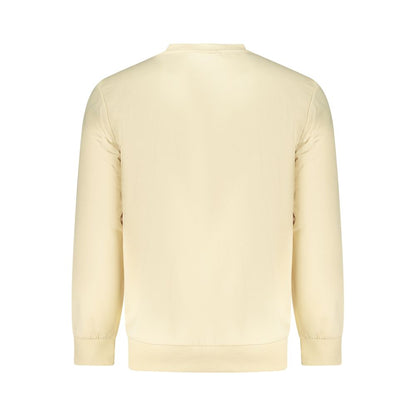 Sweatshirt by Timberland for men in cotton polyester beige showcases a slouchy chic silhouette, artfully detailed with a slouchy chic and for a slouchy chic finish.