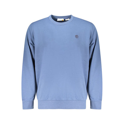 Hooded Sweatshirt Hoodie by Timberland for men in cotton polyester blue features a slouchy chic silhouette, detailed with a slouchy chic and a signature hooded neckline for an elevated aesthetic.