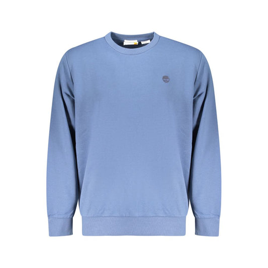 Hooded Sweatshirt Hoodie by Timberland for men in cotton polyester blue features a slouchy chic silhouette, detailed with a slouchy chic and a signature hooded neckline for an elevated aesthetic.