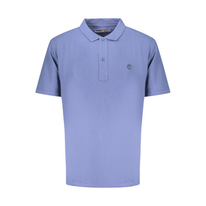 Polo Shirt by Timberland for men in cotton blue features a eye catching silhouette, showcasing a refined and for a eye catching finish.