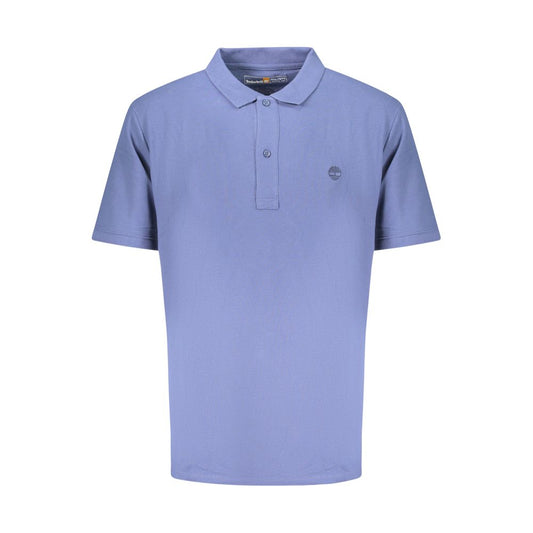 Polo Shirt by Timberland for men in cotton blue features a eye catching silhouette, showcasing a refined and for a eye catching finish.
