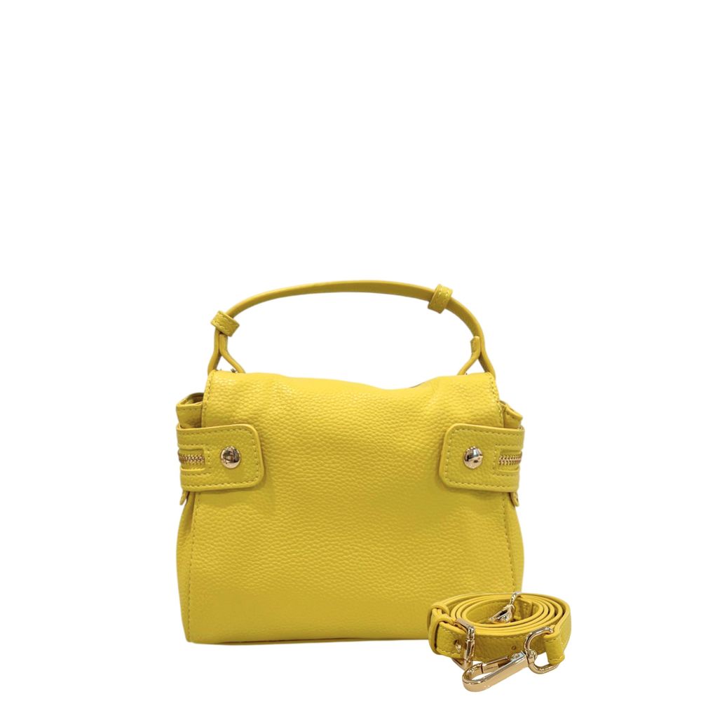 Mini Shoulder Bag by Twinset for women in polyethylene bicolour & gold features a effortless sophistication silhouette, secured by a zipper with ample and versatile shoulder-strap & adjustable-strap for a effortless sophistication finish.