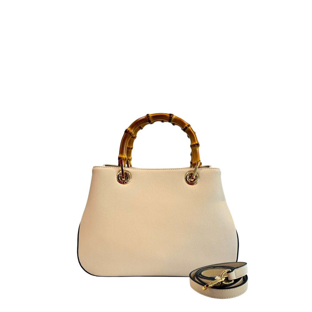 Shoulder Bag by Twinset for women in polyurethane beige, gold, purple & signature features an effortlessly chic silhouette with a secure zipper, ample built-in-compartments, and versatile shoulder-strap & adjustable-strap for effortlessly chic everyday luxury.