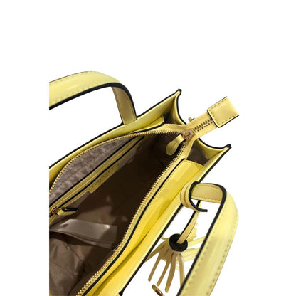Shoulder Bag by Twinset for women in polyethylene bicolour & gold features a effortless sophistication silhouette, secured by a zipper with ample built-in-compartments and versatile shoulder-strap & adjustable-strap for a effortless sophistication finish.