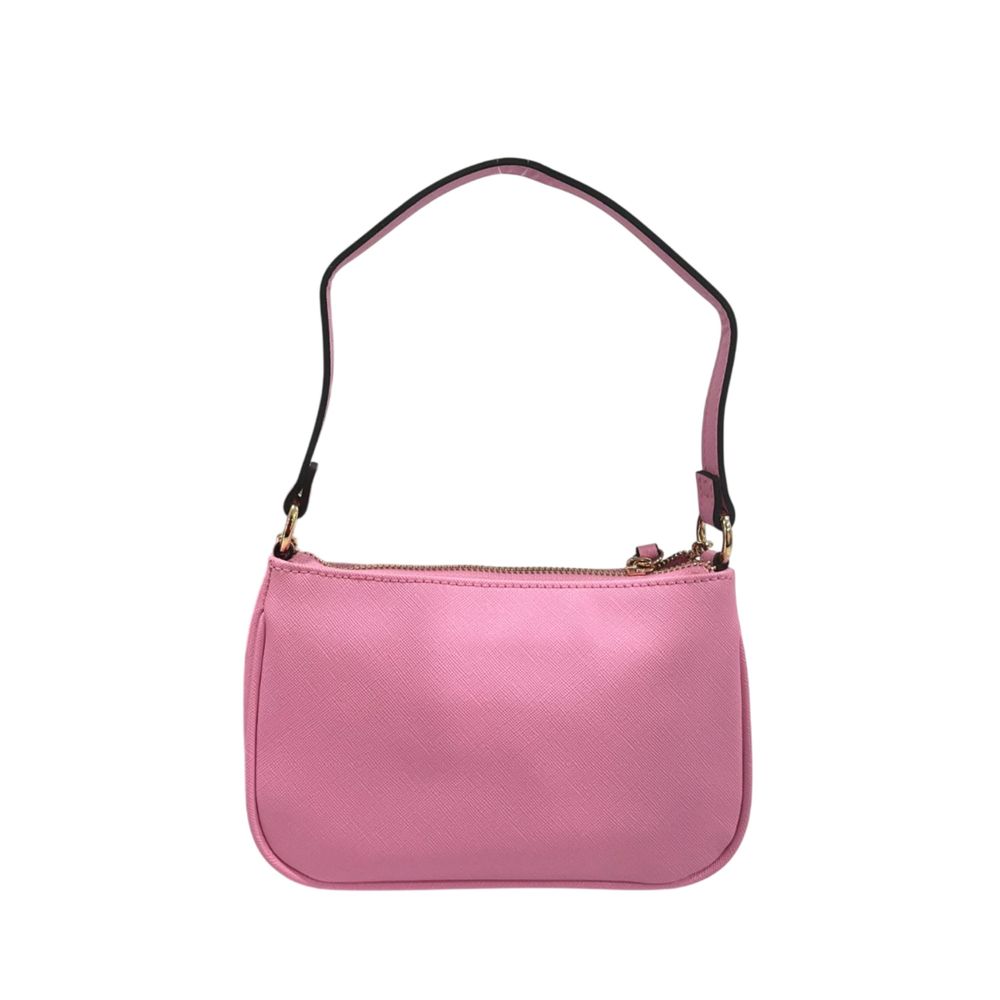 Shoulder Clutch Handbag by Twinset for women in polyethylene multicolor features a architectural silhouette, showcasing a secure zipper, ample built-in-compartments, and versatile shoulder-strap for a architectural finish.