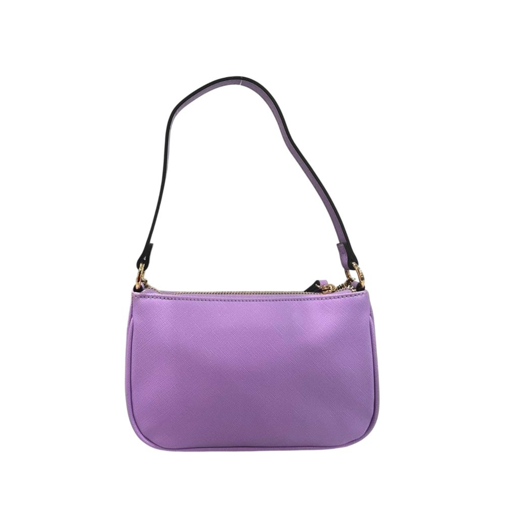Shoulder Clutch Handbag by Twinset for women in polyethylene multicolor features a architectural silhouette, showcasing a secure zipper, ample built-in-compartments, and versatile shoulder-strap for a architectural finish.