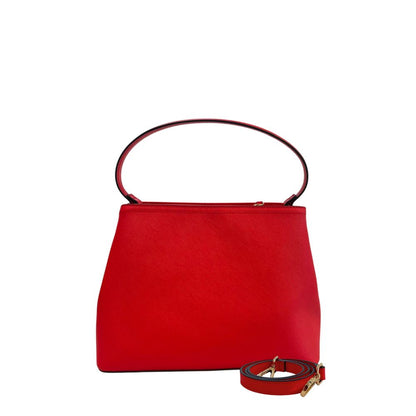 Shoulder Bag by Twinset for women in polyethylene gold & multicolor showcases a statuesque silhouette, artfully detailed with a secure magnetic & button, organized built-in-compartments, and versatile shoulder-strap & adjustable-strap for a statuesque look.