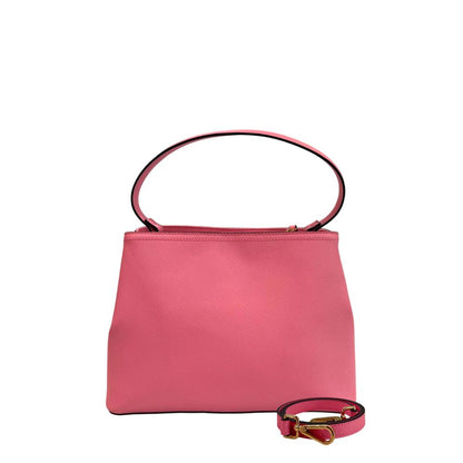 Shoulder Bag by Twinset for women in polyurethane gold, multicolor & pink features a effortless sophistication silhouette, secured by a magnetic & button with ample built-in-compartments and versatile shoulder-strap & adjustable-strap for a effortless sophistication finish.