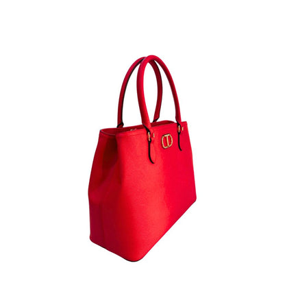 Shoulder Bag by Twinset for women in polyurethane gold, multicolor, red, white & signature features a effortless chic silhouette with a secure magnetic & button, ample built-in-compartments, and versatile shoulder-strap & adjustable-strap for a effortless chic finish.