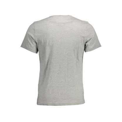 Tommy Hilfiger Men's Short-Sleeve Crew Neck Organic Cotton T-Shirt - Gray Signature
