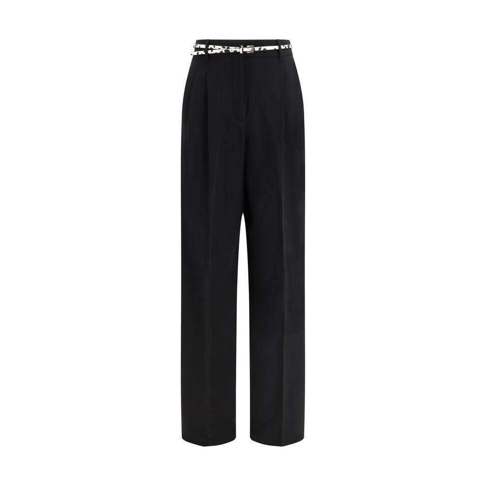 Activewear T-Shirt by Max Mara for women in polyester black & cream features an contemporary design with , a length, and a contemporary .