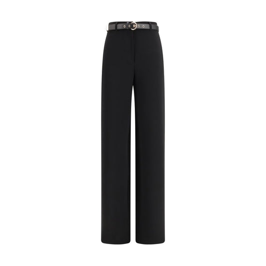 Activewear T-Shirt by Max Mara for women in polyester nappa leather black & ivory features a sporty silhouette with and , showcasing innovative for a sporty finish.