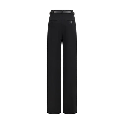 Activewear T-Shirt by Max Mara for women in polyester nappa leather black & ivory features an ergonomic design with , highlighting a ergonomic length and ergonomic for a high-performance look.