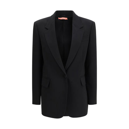 Blazer by Max Mara for women in acetate & polyester black features an stylish silhouette, showcasing a sophisticated and stylish for a truly stylish finish.