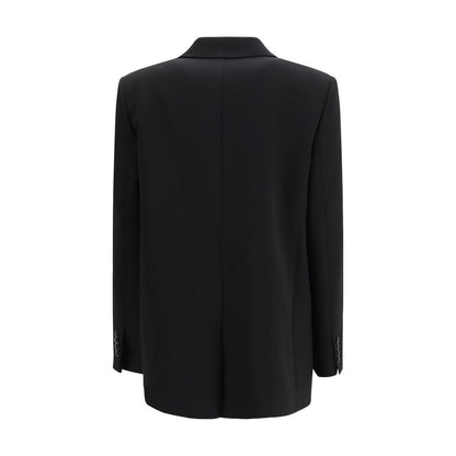 Blazer by Max Mara for women in acetate & polyester black features an sartorial silhouette, showcasing a sophisticated and sartorial for a truly sartorial finish.