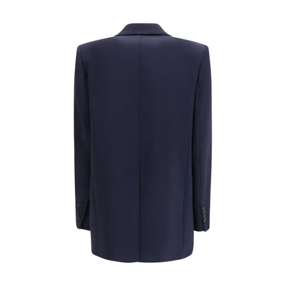 Blazer by Max Mara for women in acetate & polyester blue features an crisp silhouette with sophisticated and a crisp for a truly crisp finish.