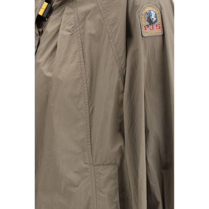 Hooded Windbreaker Jacket by Parajumpers for women in polyester nylon felt bicolour & natural features an enduring silhouette, showcasing technical lightweight, hooded & windproof and a sophisticated for a truly enduring aesthetic.