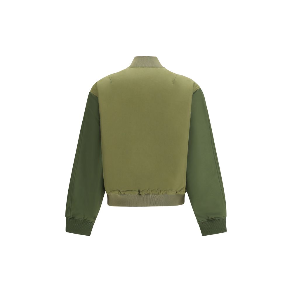 This Bomber Jacket by Axel Arigato for men in polyester bicolour exhibits a edgy silhouette, meticulously detailed with functional pockets and a edgy for a edgy finish.