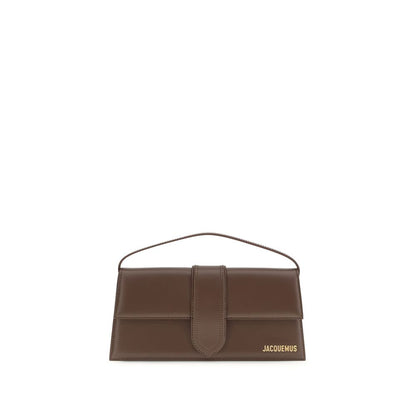 Jacquemus Bambino Bos Taurus Calf Leather Shoulder Flap Bag - Brown Gold