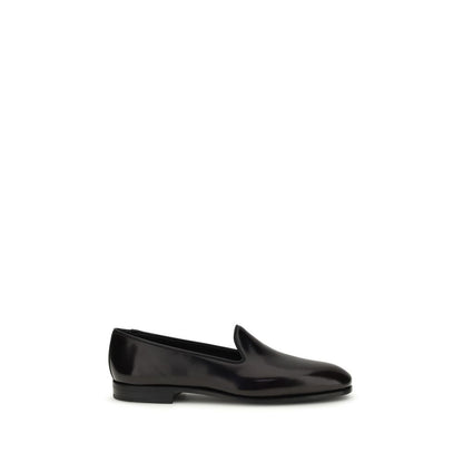 Flat Loafer Slip-On Shoes by Church's for women in bos taurus calf leather black features an dynamic silhouette from the Women's Bos Taurus Calf Leather Flat Loafer Slip-On Shoes collection, defined by a dynamic round toe style and flat for a dynamic look.