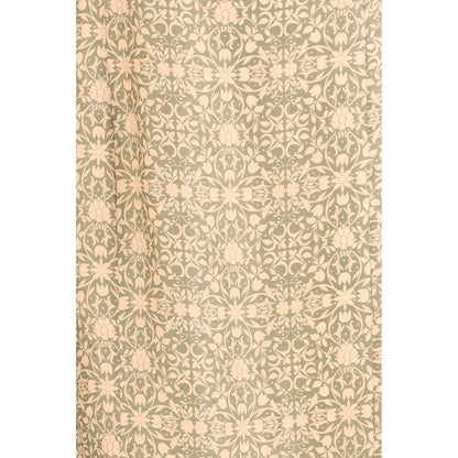 Dress by Kristina Ti for women in silk & viscose multicolor & patterned showcases a striking silhouette, elegantly detailed with a , refined , and a striking long for a striking finish.