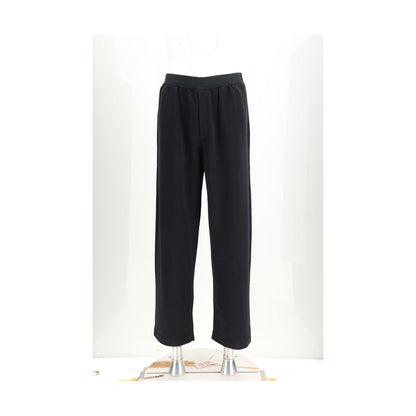 Sweatpants by MM6 for men in cotton black & white, featuring a athletic straight-leg, athletic, relaxed-fit & regular-fit and long with a athletic and high-performance .