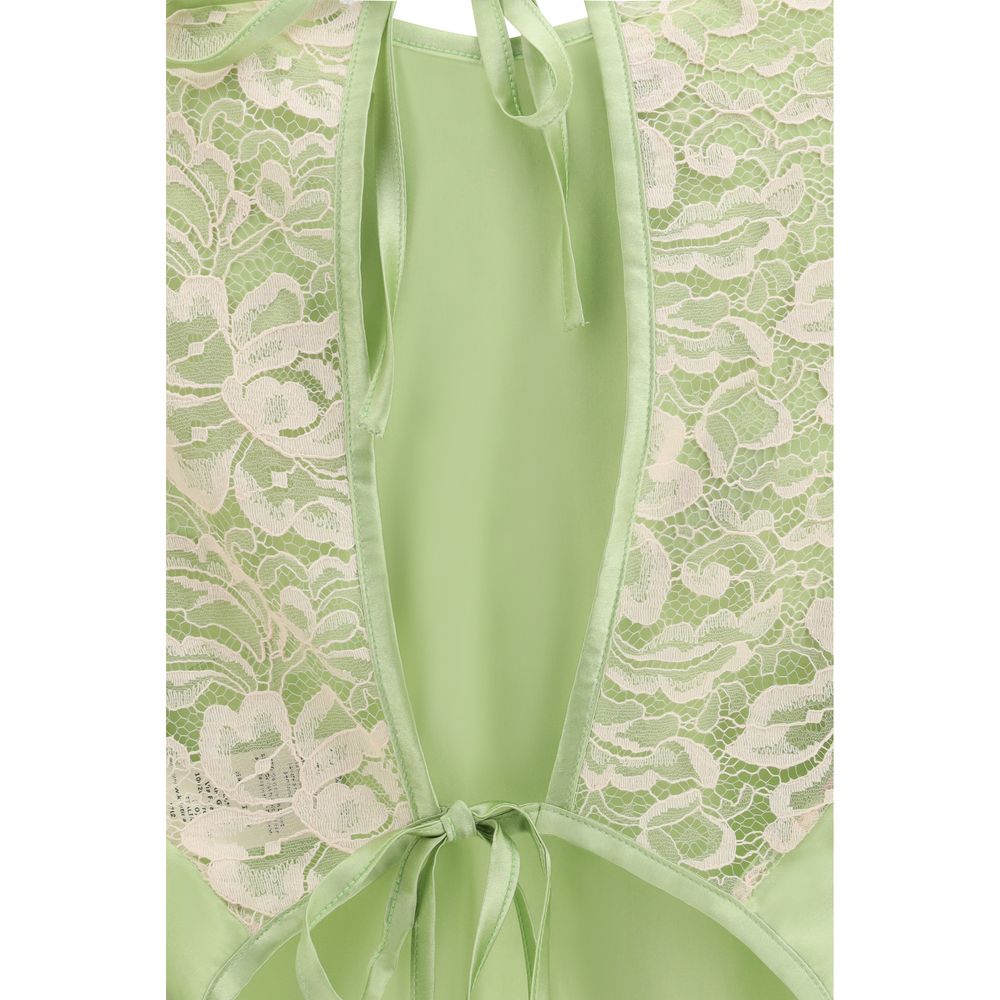 Blouse by Kristina Ti for women in silk polyamide & cotton bicolour, featuring a nuanced and nuanced for a sophisticated finish.