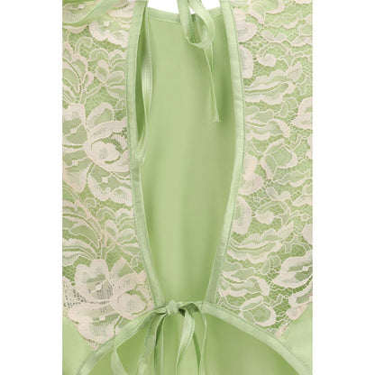 Blouse by Kristina Ti for women in silk polyamide & cotton bicolour, featuring a nuanced and nuanced for a sophisticated finish.