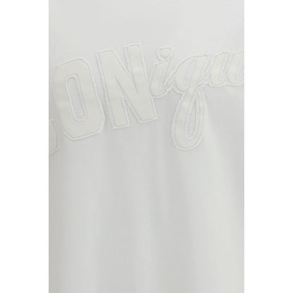 T-Shirt by Dsquared² for men in cotton white & print features an edgy silhouette, meticulously detailed with a sophisticated and for a truly edgy finish.