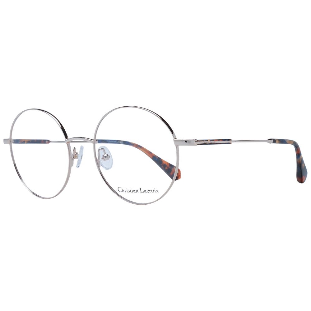 Christian Lacroix Women's Full-Rim Round Stainless Steel Eyeglasses Frames - Gold