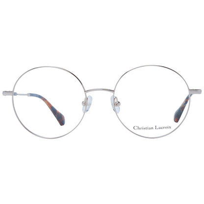 Christian Lacroix Women's Full-Rim Round Stainless Steel Eyeglasses Frames - Gold