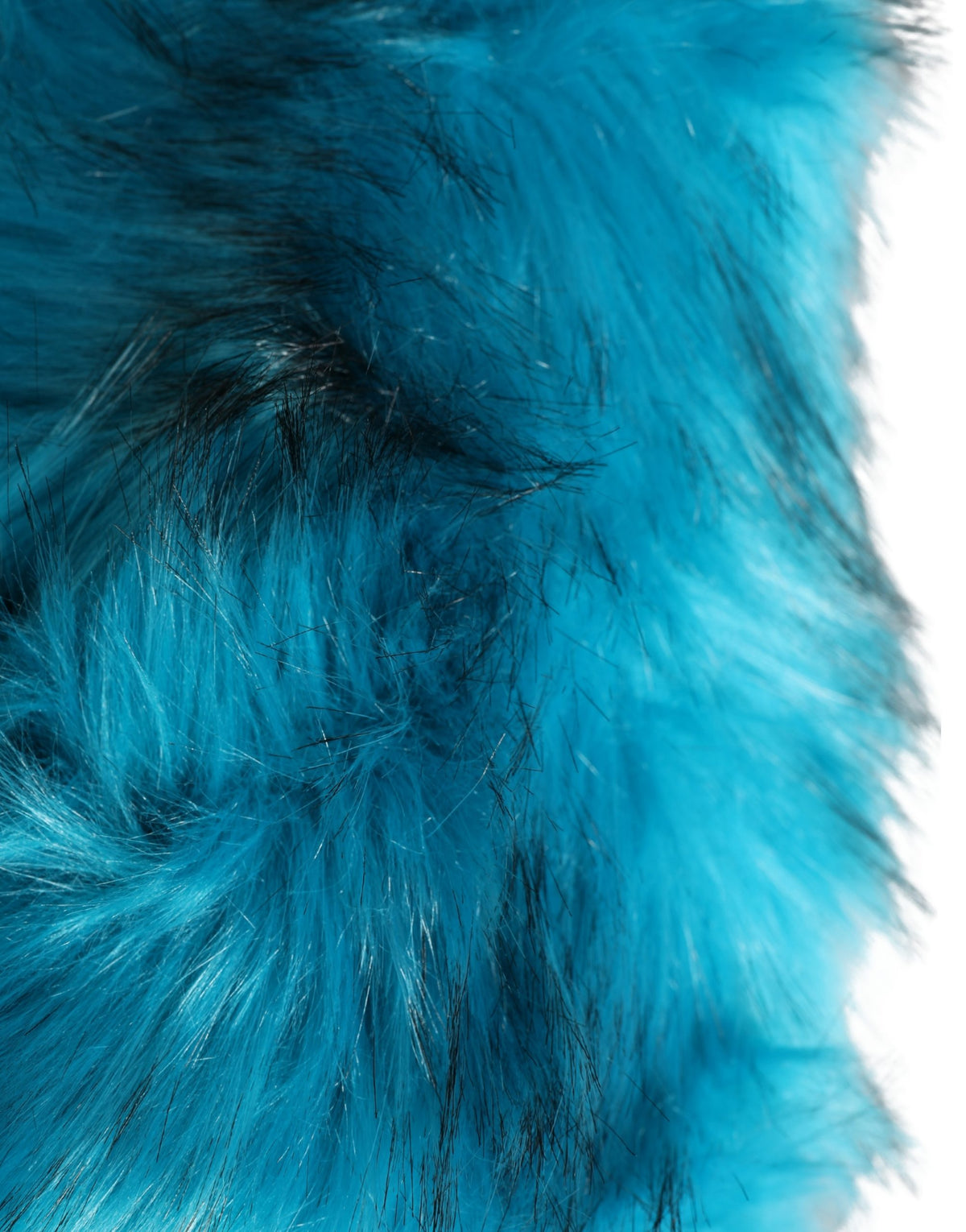 Dolce & Gabbana Modacrylic Polyester & Fur Bucket Hat - Blue