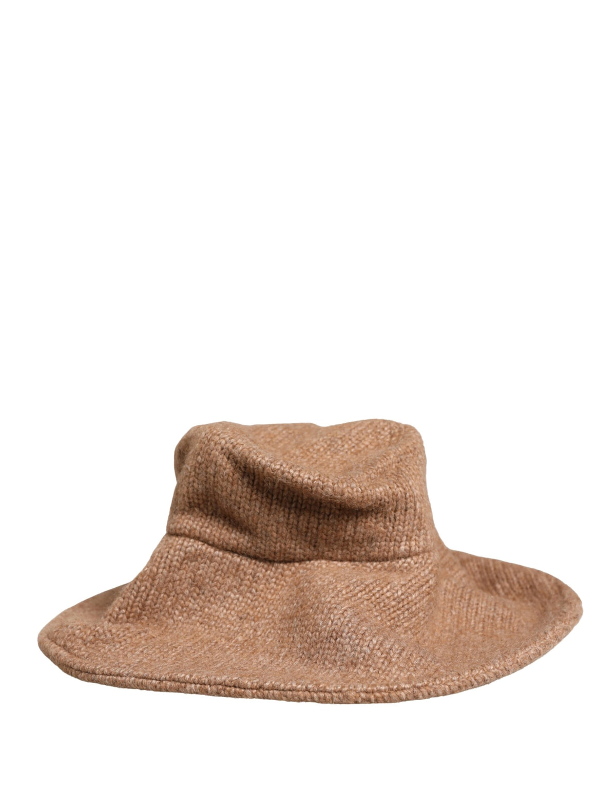 Dolce & Gabbana Wool & Nylon Bucket Hat - Brown