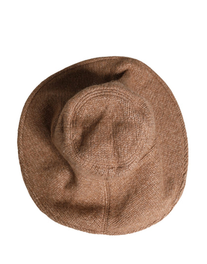 Dolce & Gabbana Wool & Nylon Bucket Hat - Brown