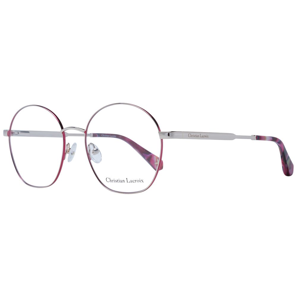 Christian Lacroix Women's Full-Rim Round Stainless Steel Eyeglasses Frames - Gold