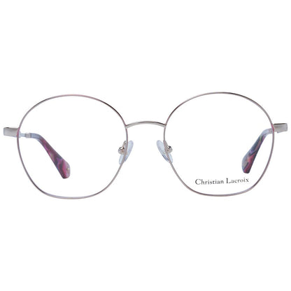 Christian Lacroix Women's Full-Rim Round Stainless Steel Eyeglasses Frames - Gold