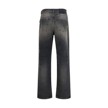 Jeans by Haikure for men in denim cotton black & patterned features an sophisticated and relaxed-fit & regular-fit with a precise long, creating a sophisticated and sophisticated silhouette.
