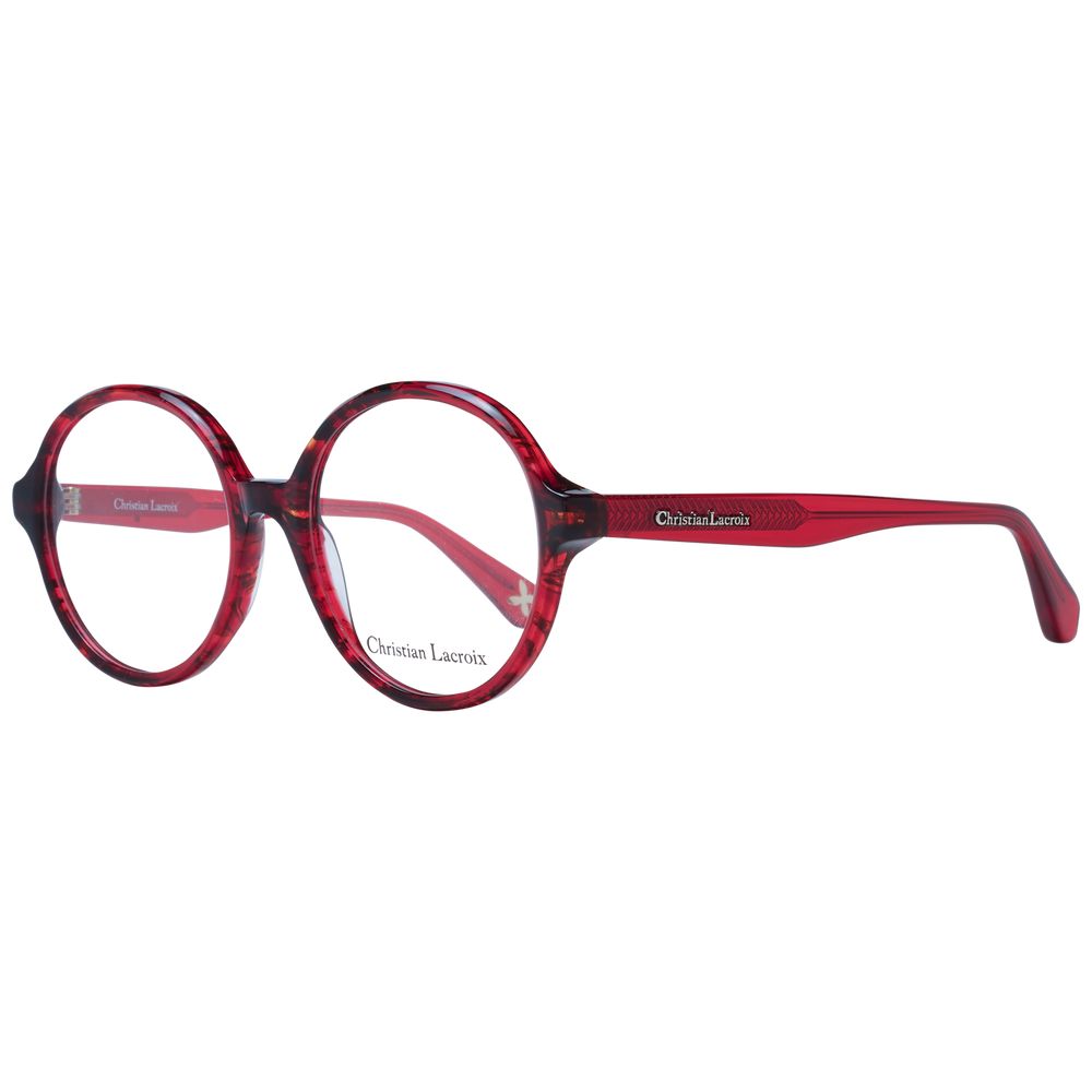Christian Lacroix Women's Full-Rim Round Acetate Eyeglasses Frames - Multicolour